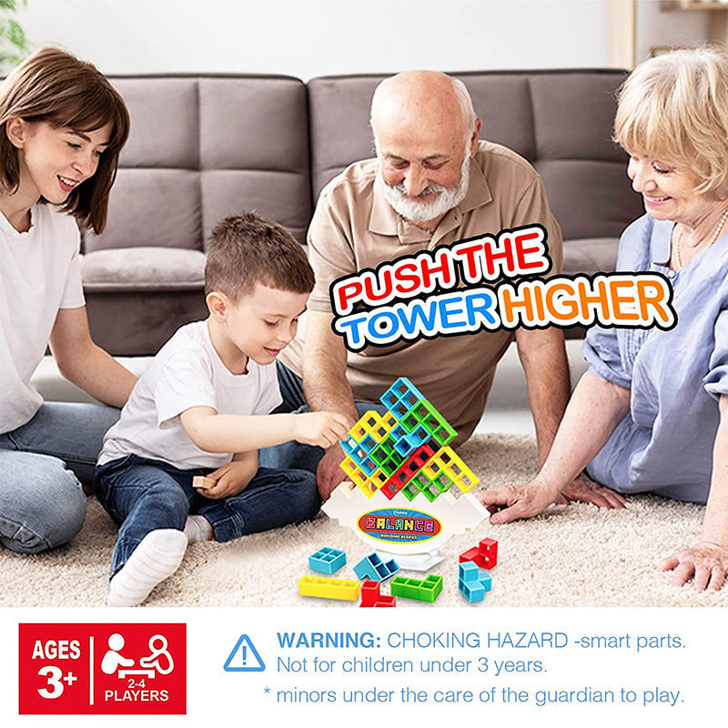 🔥👨👩👧👦Swing Stack Up Kids Balance Toy