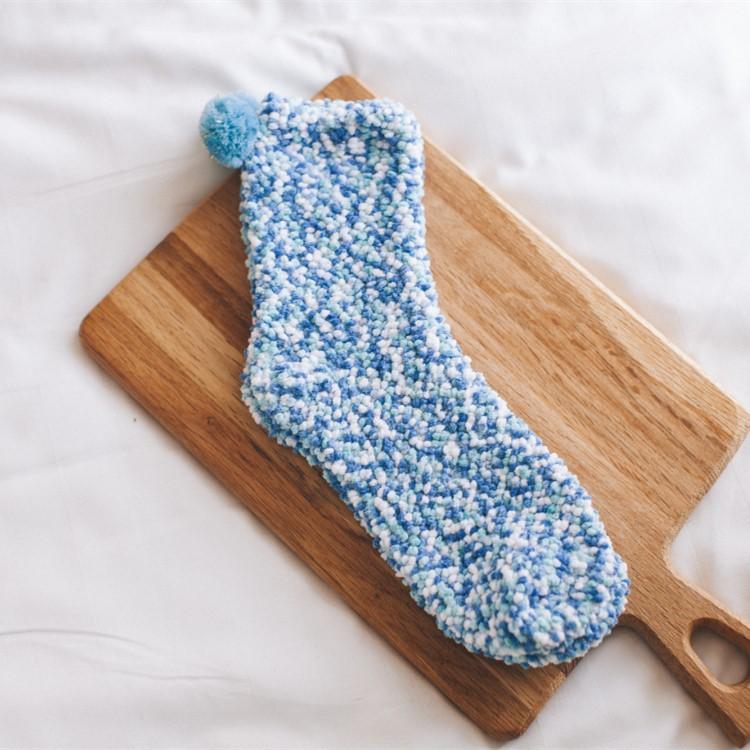 🎅EARLY Christmas SALE-❄Cute Winter Cupcake fluffy comfy Slippers Socks🧦