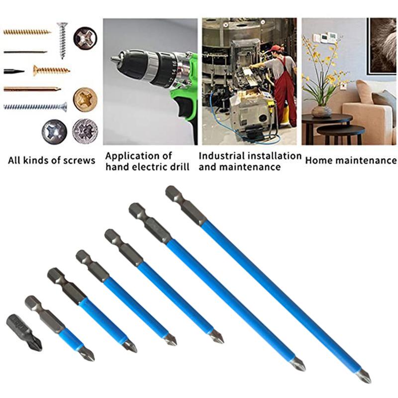 Magnetic Anti Slip Screw Extractor (7 PCs)