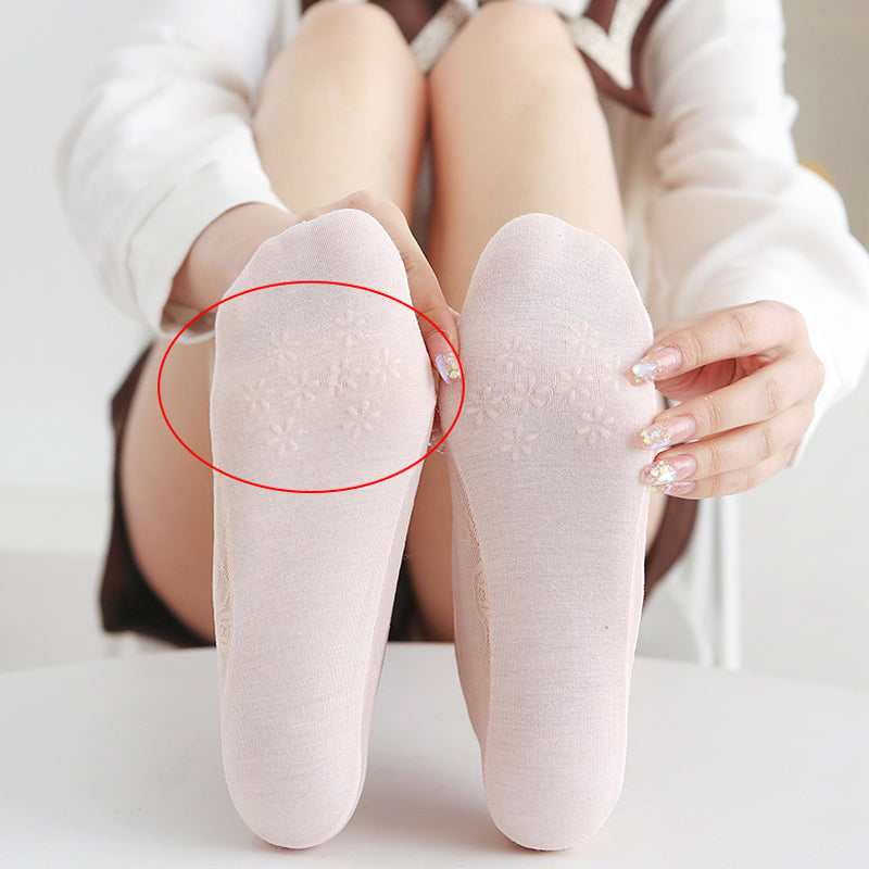 Lace No Show Liner Socks for Women