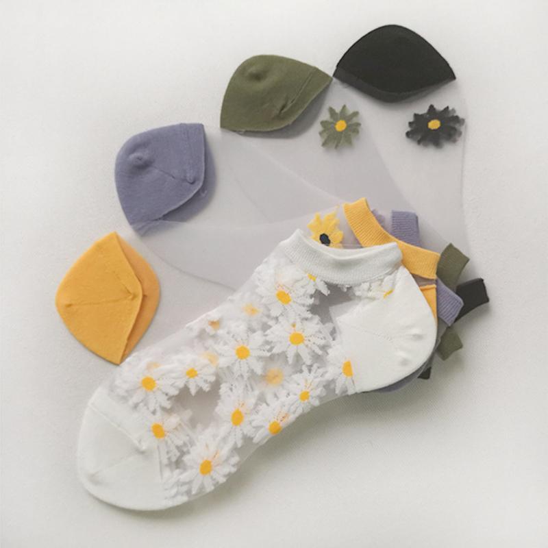 Summer Daisy Socks