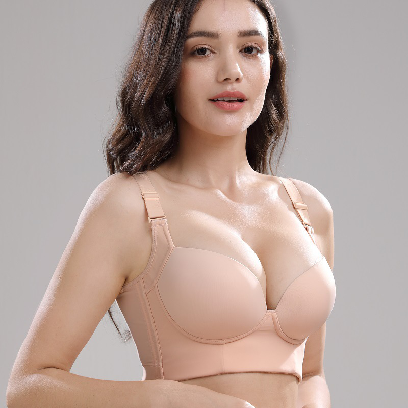 Lifesparking Deep Cup Bra With Shapewear