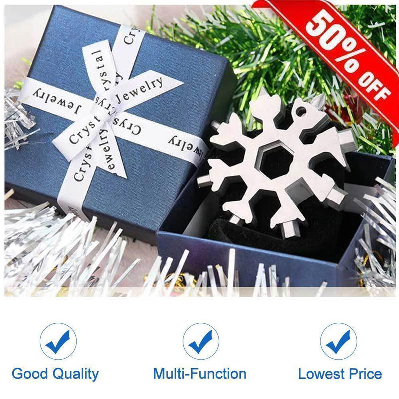 Lifesparking 18-in-1 stainless steel snowflakes multi-tool