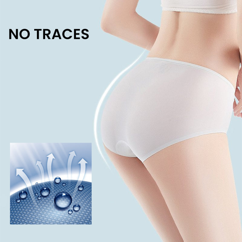 Sheer underwear made of ice silk