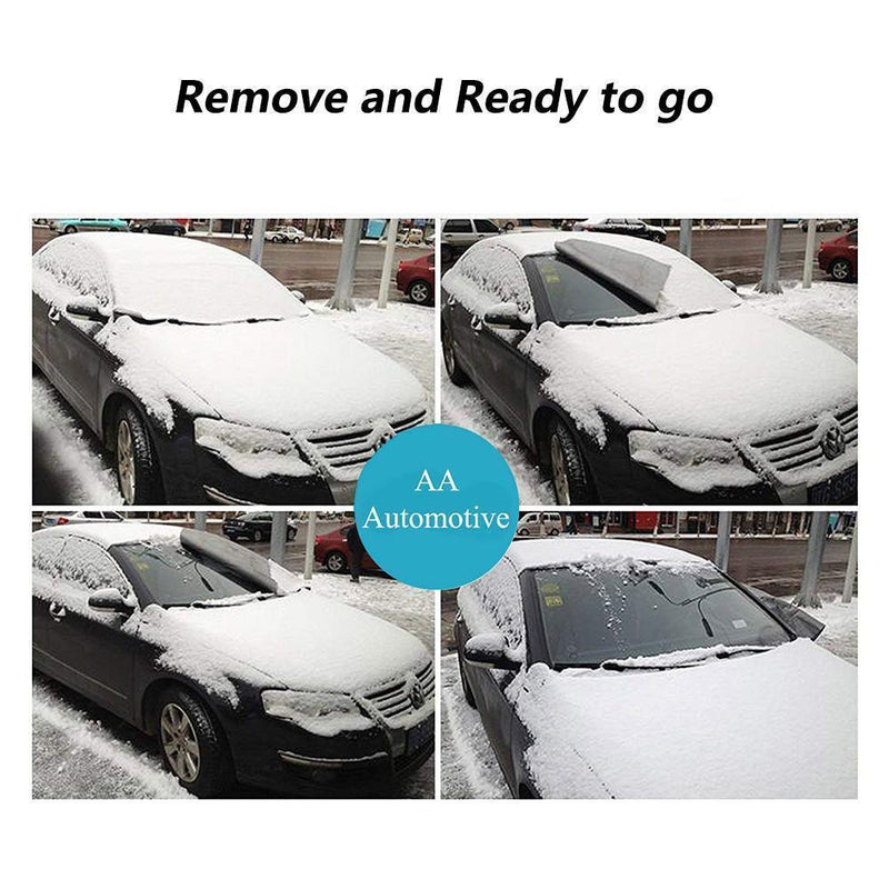 Smart windshield protector for all windshields