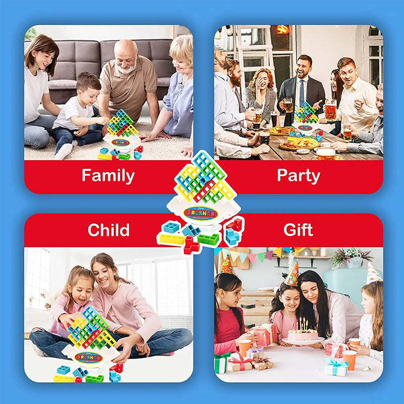 🔥👨👩👧👦Swing Stack Up Kids Balance Toy