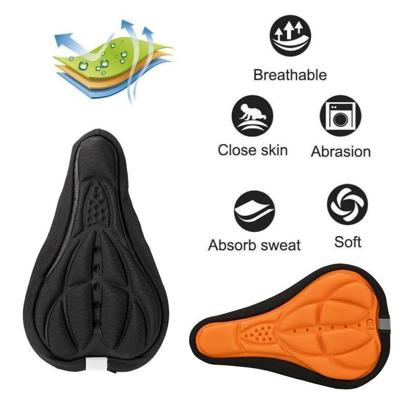 Lifesparking 3D Silicone Soft Bike Seat Saddle Cover