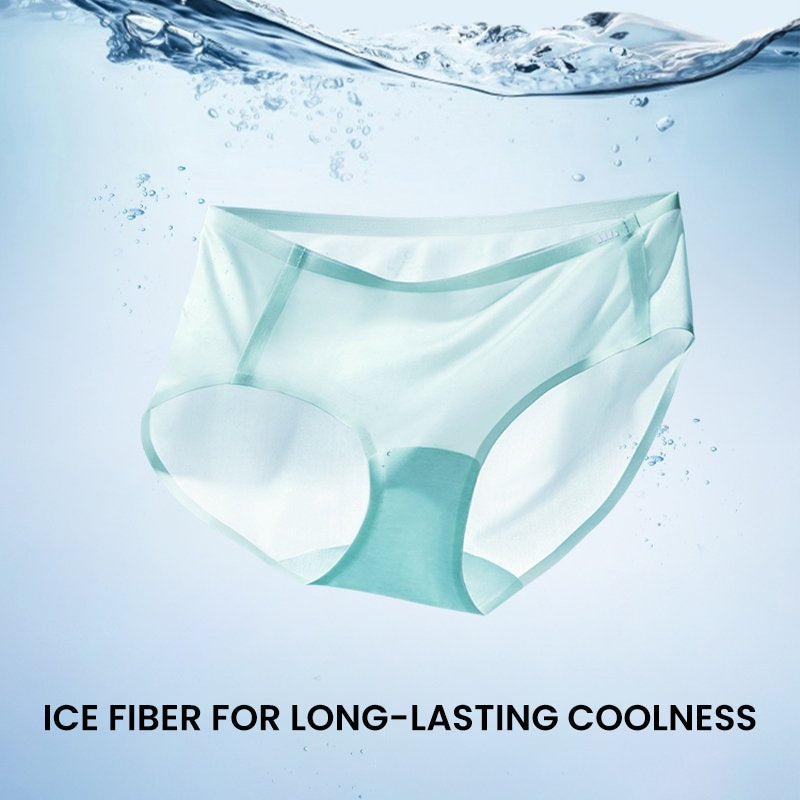 Sheer underwear made of ice silk