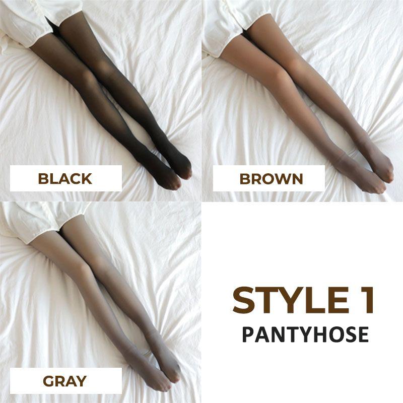 Flawless Legs Fake Translucent Warm Elastic Tights