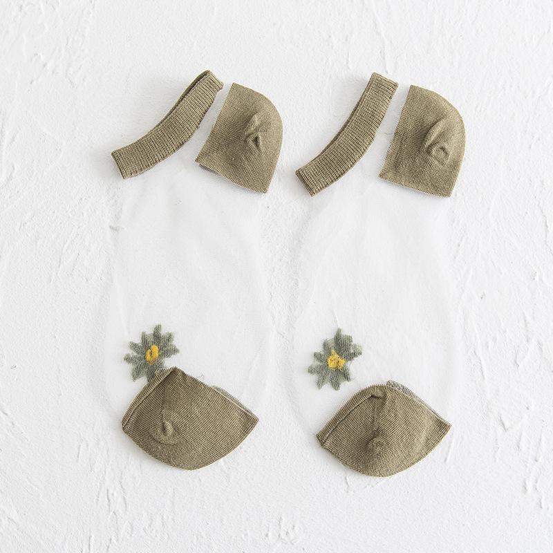 Summer Daisy Socks