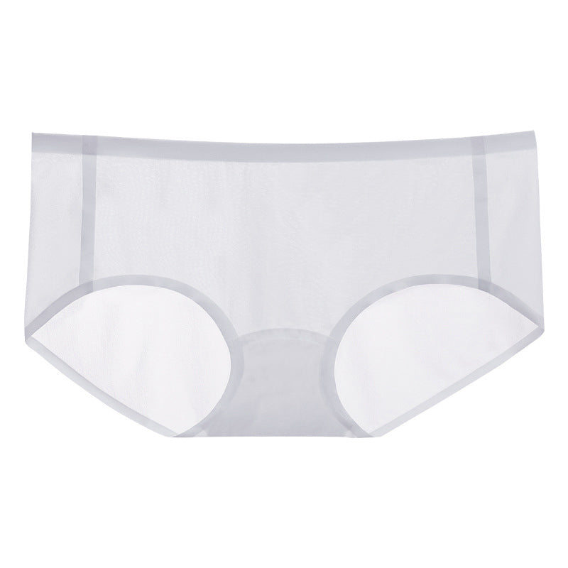 Sheer underwear made of ice silk