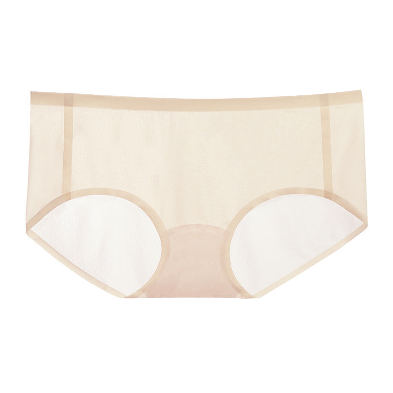 Sheer underwear made of ice silk