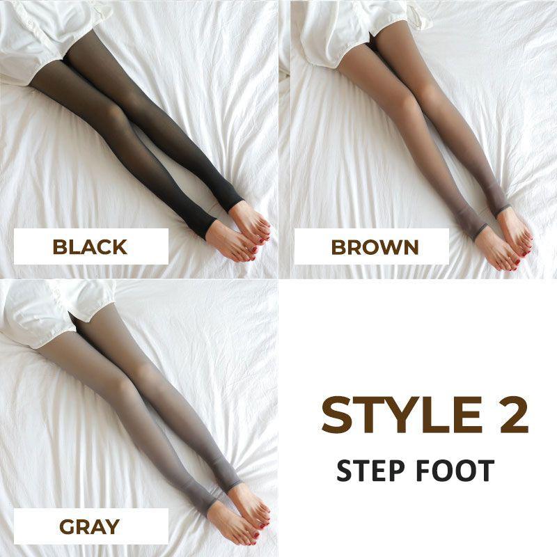 Flawless Legs Fake Translucent Warm Elastic Tights