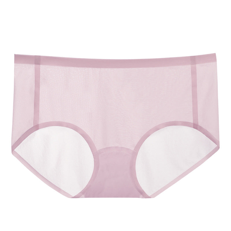 Sheer underwear made of ice silk