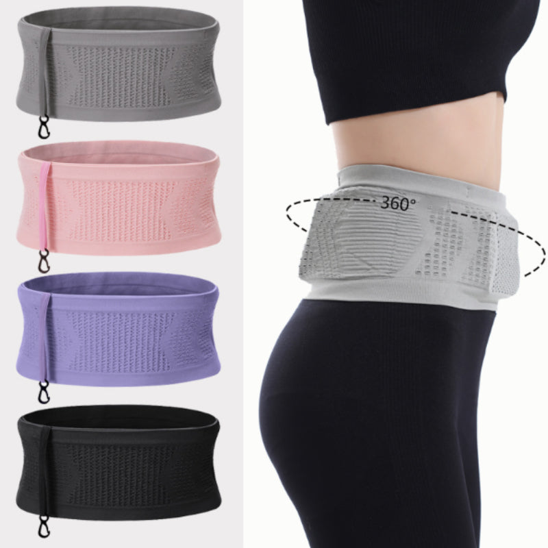 Multifunctional Knit Breathable Concealed Waist Bag