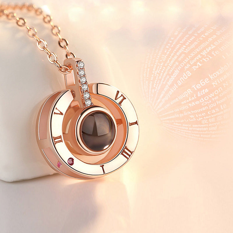 100 Languages I Love You Necklace
