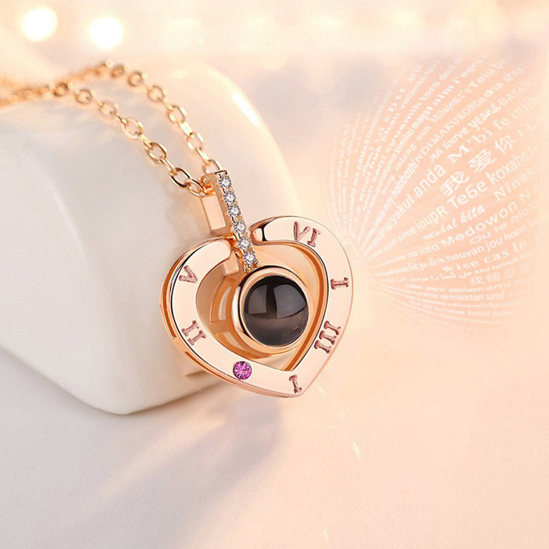 100 Languages I Love You Necklace