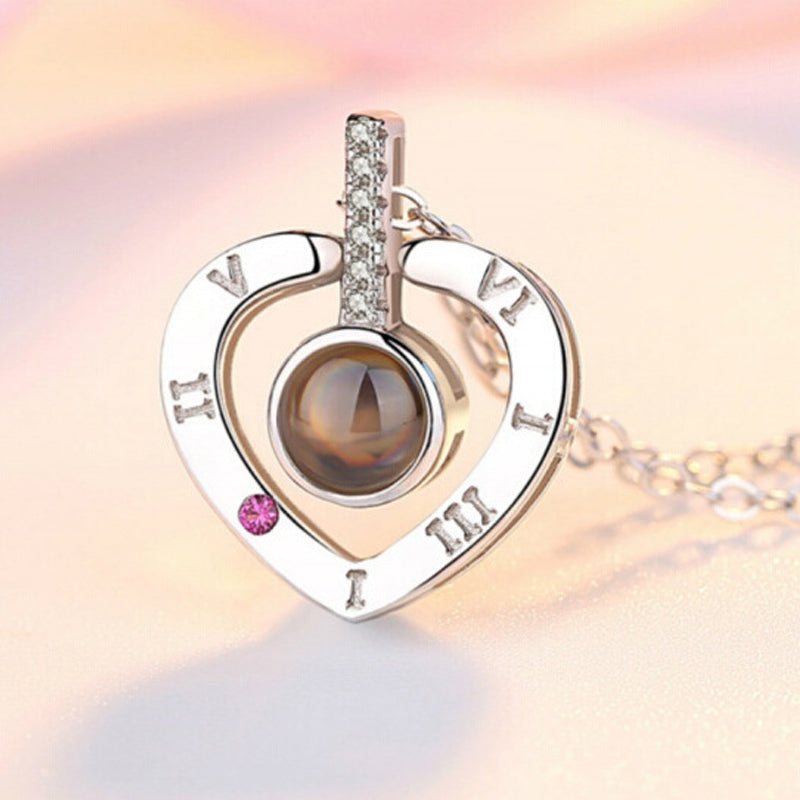 100 Languages I Love You Necklace