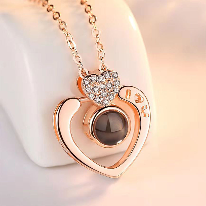 100 Languages I Love You Necklace