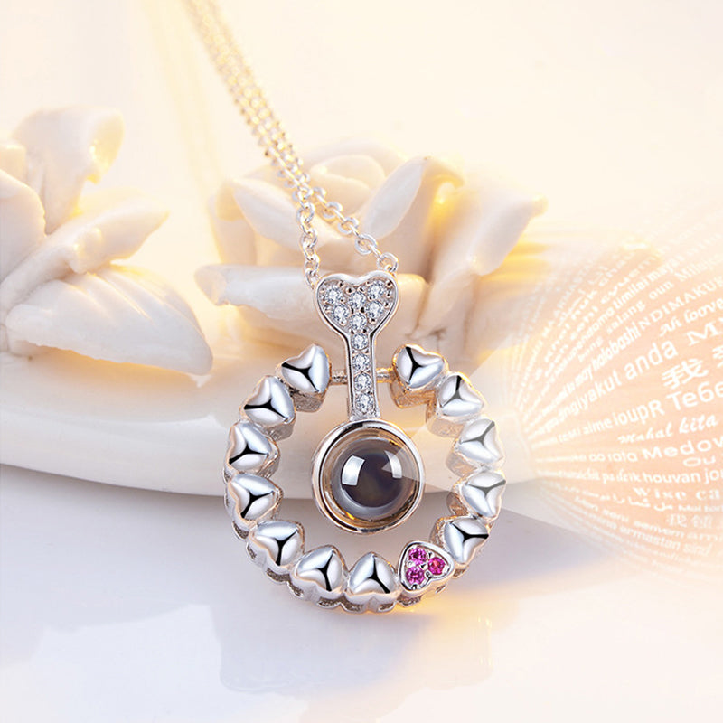 100 Languages I Love You Necklace