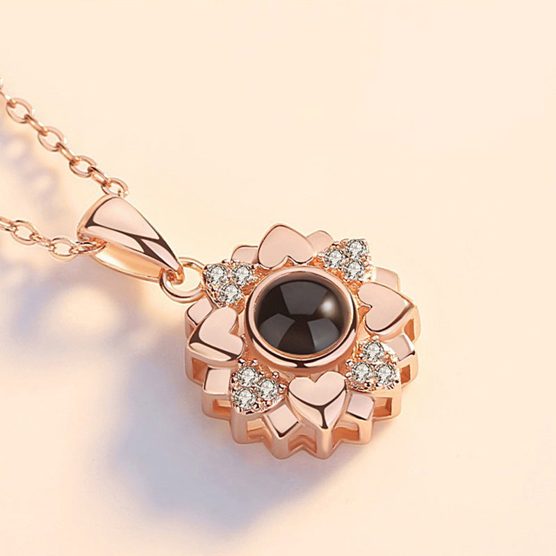 100 Languages I Love You Necklace