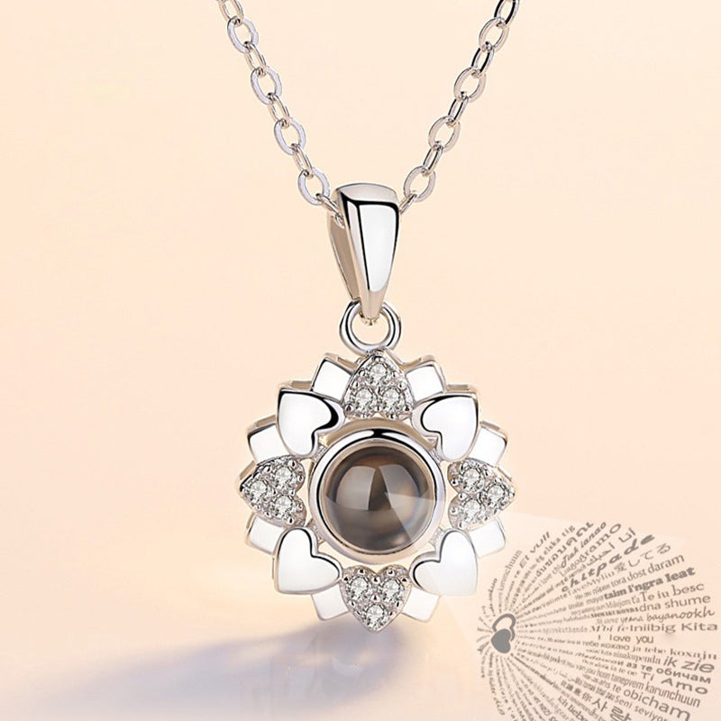 100 Languages I Love You Necklace