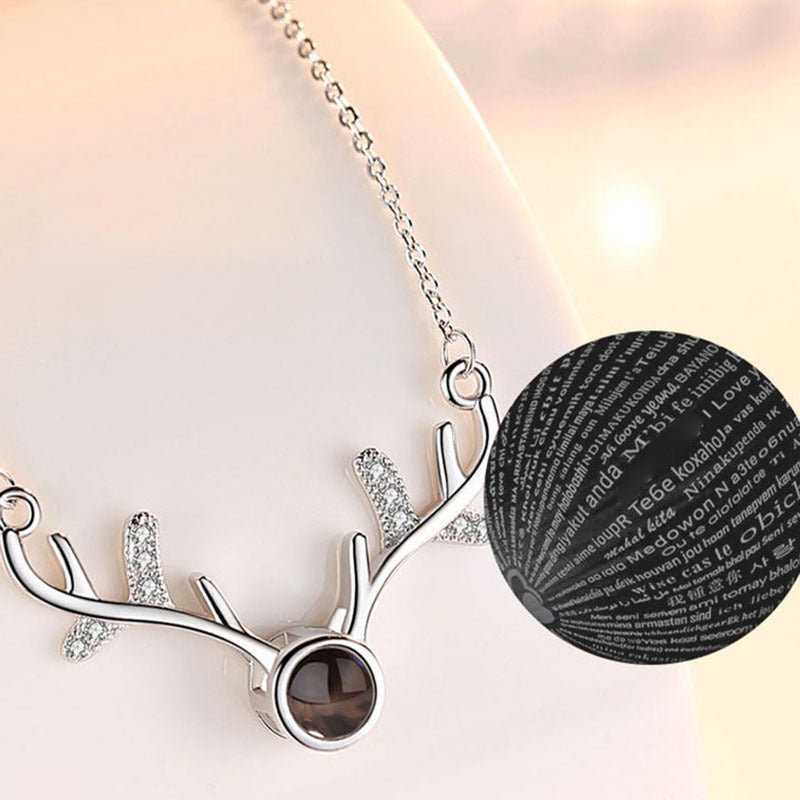 100 Languages I Love You Necklace