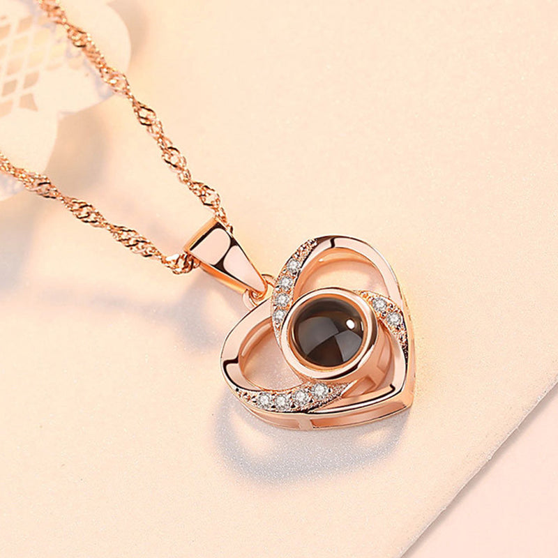 100 Languages I Love You Necklace