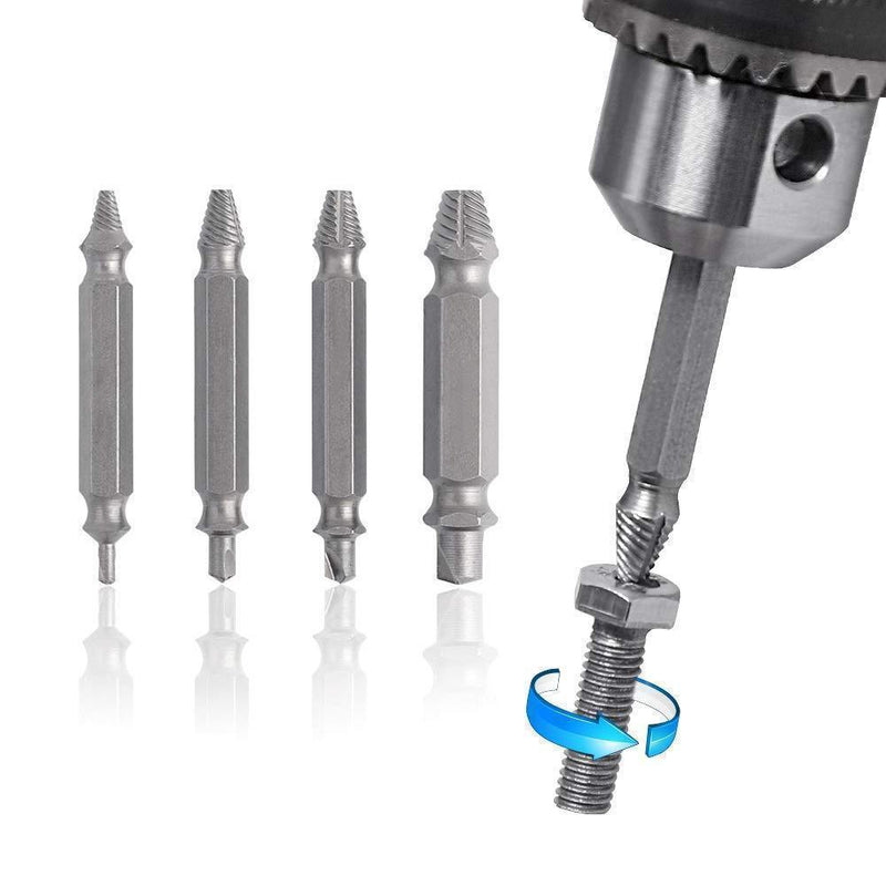 Damaged Screw Extractor (Set of 4)