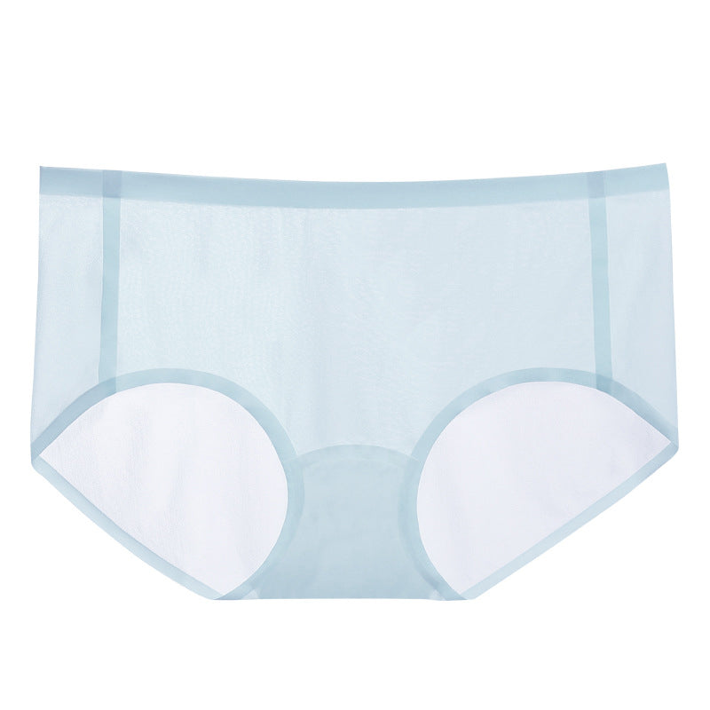 Sheer underwear made of ice silk