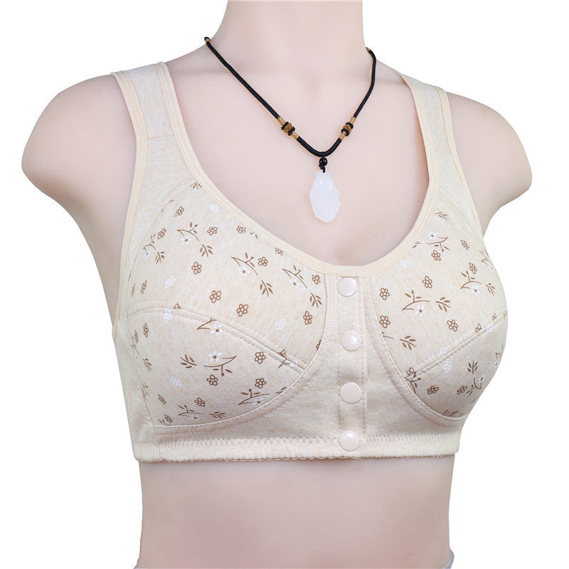 Lifesparking Convenient Front Button Bra