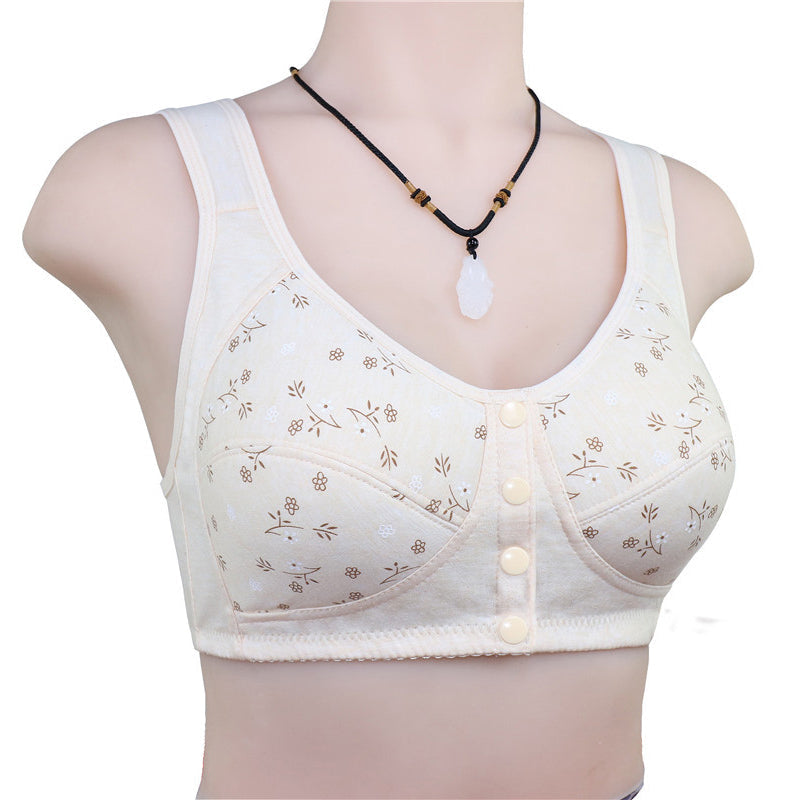 Lifesparking Convenient Front Button Bra