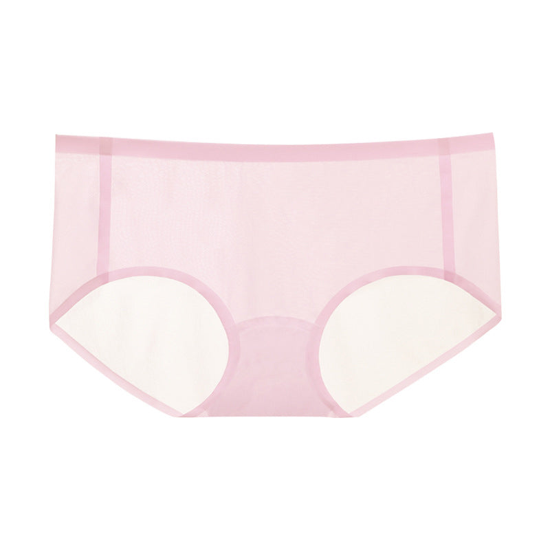 Sheer underwear made of ice silk