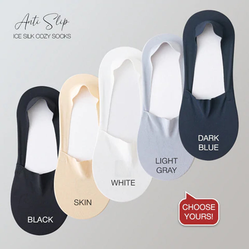🧦Invisible Non-slip Ice Silk Socks