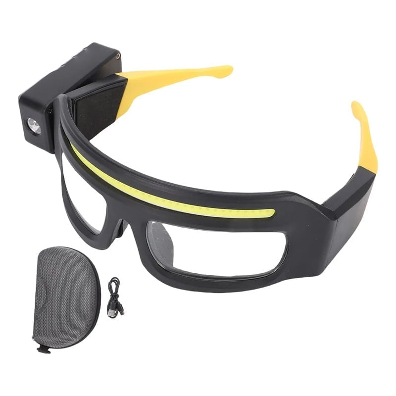 Ultra-Lightweight Motion-Sensing Headlamp with XTE+COB Dual Light Source