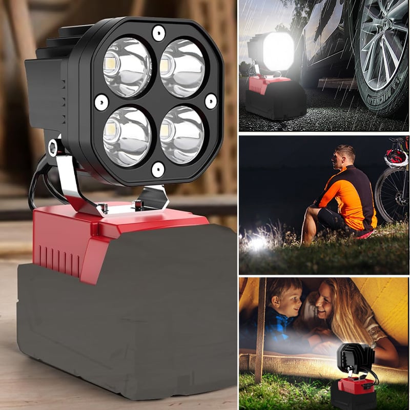 💡 Portable LED Work Light for 18V Battery