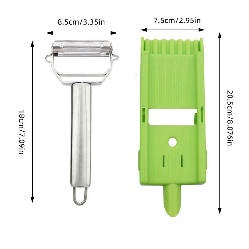 2-in-1 Shredder & Slicer