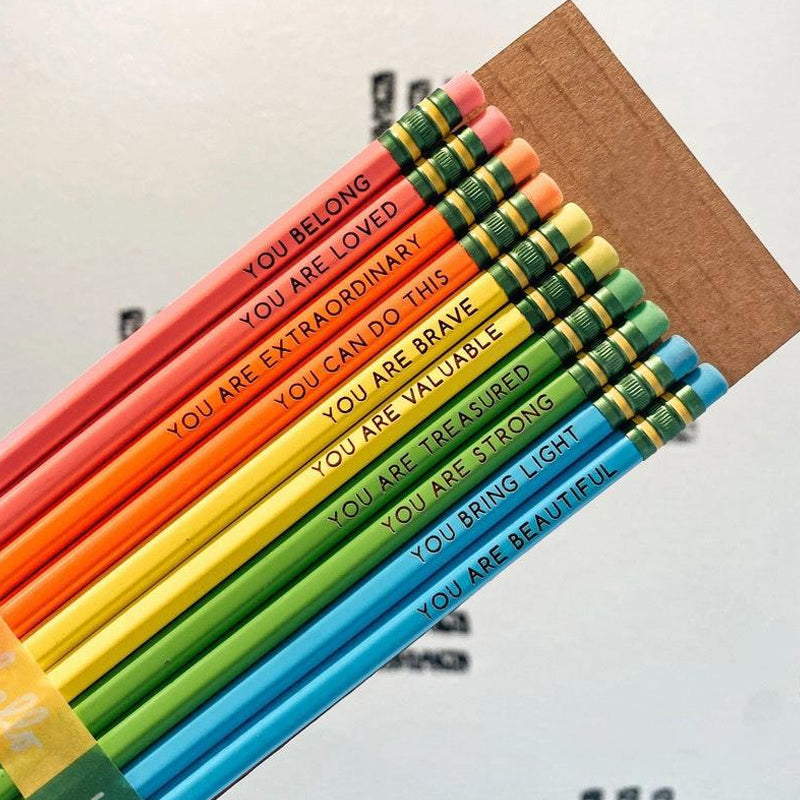 Affirmation Pencil Set✏️ (10Pcs)