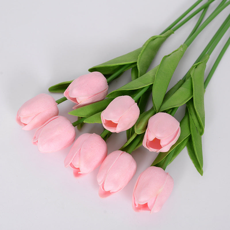 Outdoor Artificial Tulip Flowers 1 bundles（7pcs）
