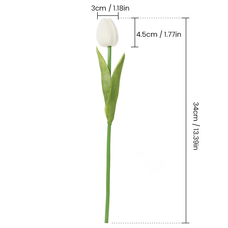 Outdoor Artificial Tulip Flowers 1 bundles（7pcs）