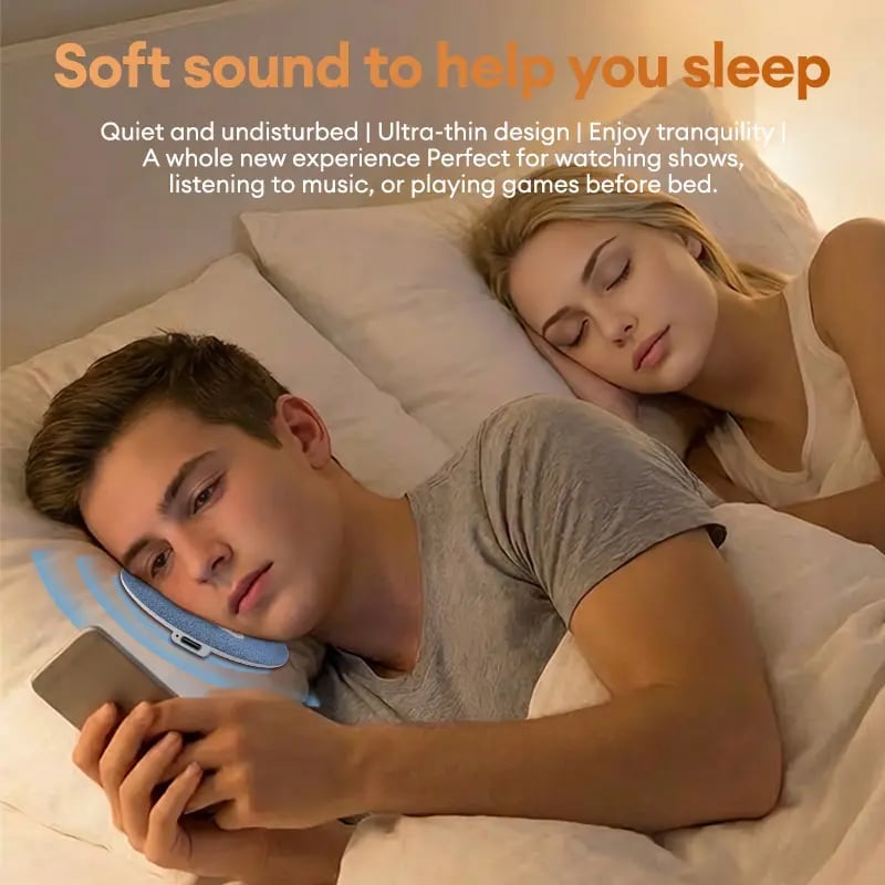 Bone Conduction Pillow Speaker