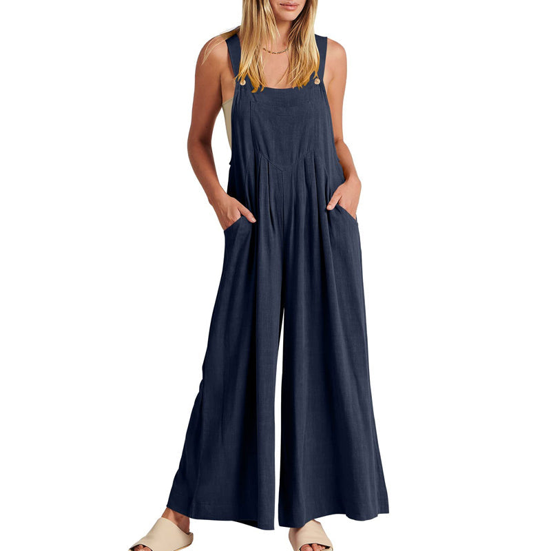 Women's Sleeveless Jumpsuit