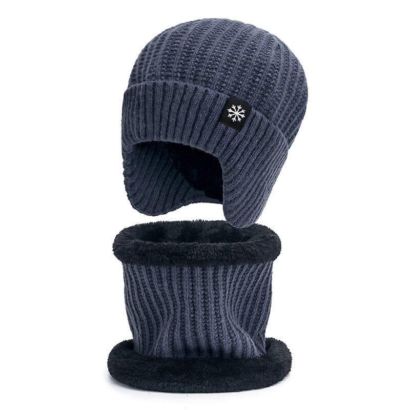 Winter Beanie Hat Scarf Sets Warm Knit Hat