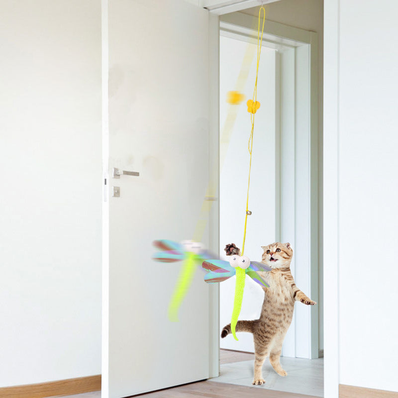 Hanging Bouncing Cats Toy
