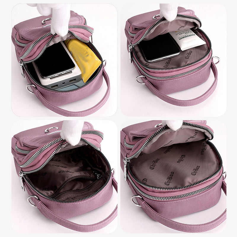 Lightweight Waterproof Multi-Pocket Crossbody Bag