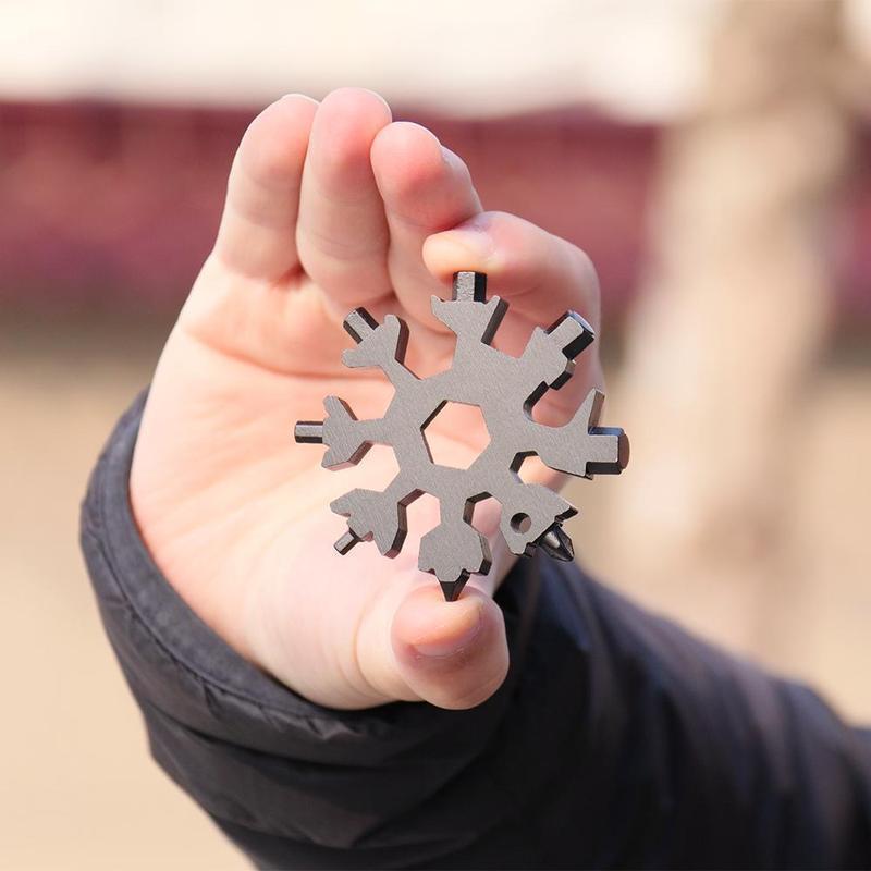 Lifesparking 18-in-1 stainless steel snowflakes multi-tool