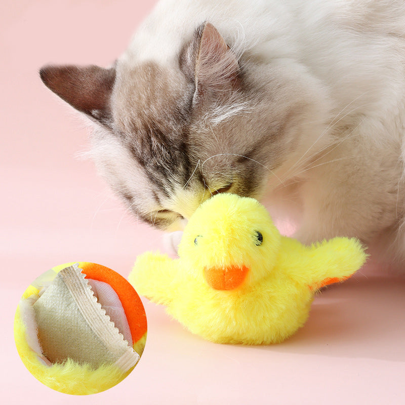 Cat Toys Rechargeable Flapping Duck