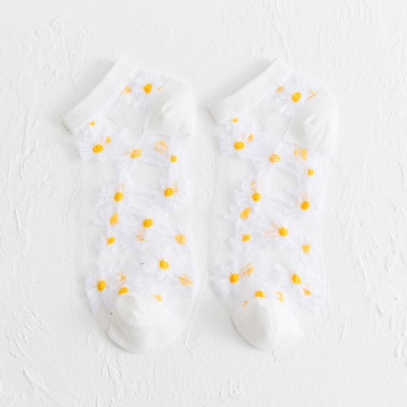 Summer Daisy Socks