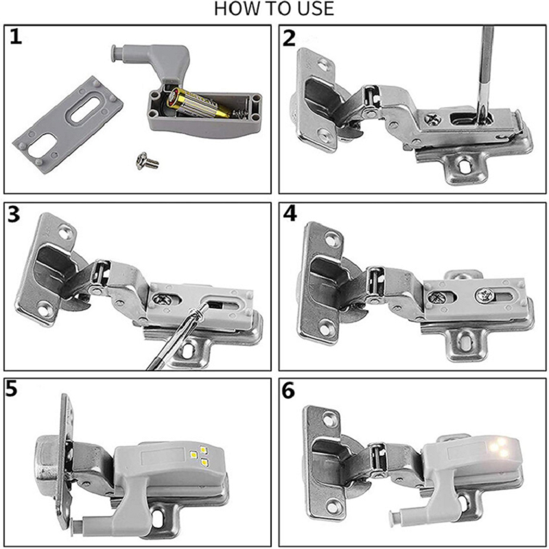 Lifesparking Inner Hinge LED Sensor Light (10 pcs)