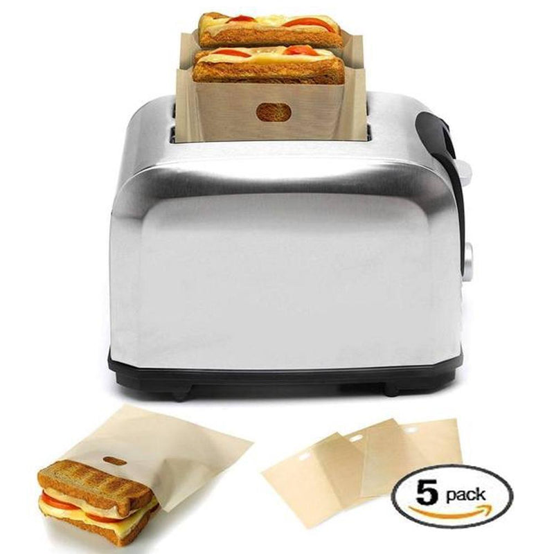 Reusable Perfect Toaster Bag(5pc Set)